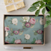  ontkoppeling van Victoriaans bloemen - paardenhui Tissuepapier (Geschenk)