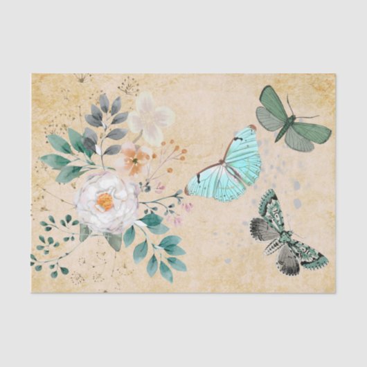  ontkoppeling van vlinder   tissuepapier (Voorkant)