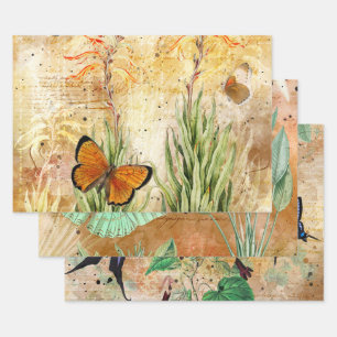  ontkoppeling van vlinderbloemigen inpakpapier vel