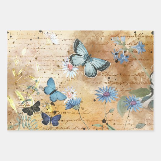  ontkoppeling van vlinderbloemigen inpakpapier vel (Voorkant 2)