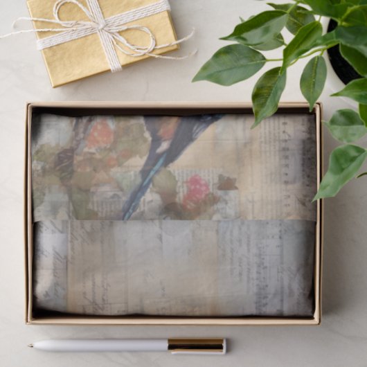 ontkoppeling van vogels tissuepapier (Geschenk)