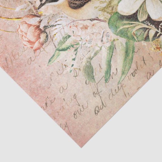 ontkoppeling van vogelsoorten tissuepapier (Detail)