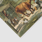 Ontkoppeling van voorjaarskip tissuepapier (Detail)