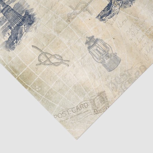 ontkoppeling van vuurtoren tissuepapier (Detail)