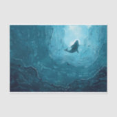 Ontkoppeling van walvisonderzeese walvisvaart tissuepapier (Voorkant)