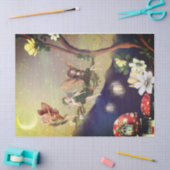 Ontkoppeling van Wild Fairies Art Tissuepapier (Craft)