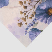 Ontkoppeling van wilde bloemen tissuepapier (Detail)