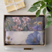 Ontkoppeling van wilde bloemen tissuepapier (Geschenk)