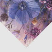 Ontkoppeling van wilde bloemen tissuepapier (Detail)