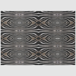 Ontkoppeling van zebra voor abstract ontwerp tissuepapier