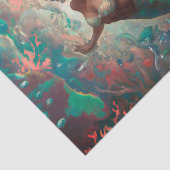 ontkoppeling van zeemeerminnen tissuepapier (Detail)