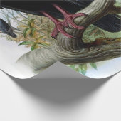  ontkoppeling van zwarte-bijenteeltvogels cadeaupapier (Hoek)