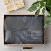 Ontkoppeling van zwarte Friesian Horse Tissuepapier (Geschenk)