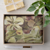 Ontkoppeling Waterverf Pansies Tissuepapier (Geschenk)