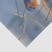 Ontkoppeling wintervogel tissuepapier (Detail)