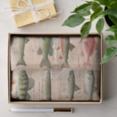 Ontkoppeling zoetwatervis van Noord-Amerika Tissuepapier (Geschenk)