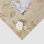  ontkoppelingspagina — cichkip Hen Floral Tissuepapier (Detail)