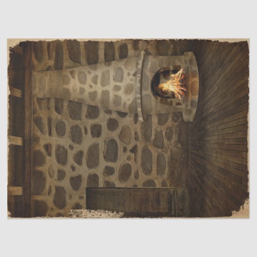  ontkoppelingspagina Fireplace Tissuepapier (Voorkant)