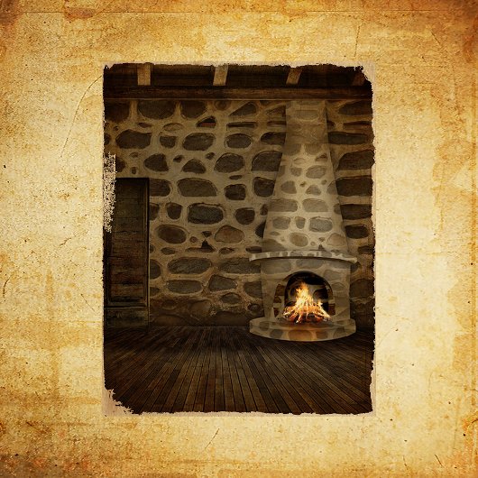  ontkoppelingspagina Fireplace Tissuepapier