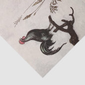  ontkoppelingspagina van de Rooster van Storybook Tissuepapier (Detail)