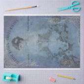 Ontkoppelingspagina voor de zogenaamde Blue-Dames Tissuepapier (Craft)