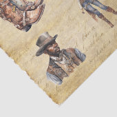  ontkoppelingspagina Westerne Steampunk Tissuepapier (Detail)