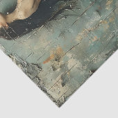 ONTKOPPELINGSPAPIER VAN GESTREMDE ZEEMEERMIN TISSUEPAPIER (Detail)