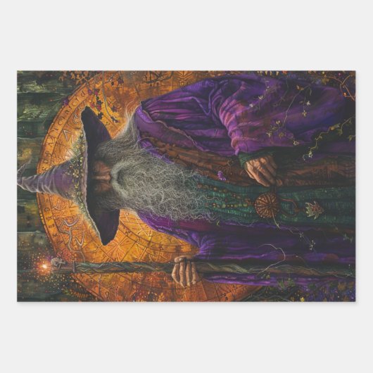 Ontkoppelingswizards Eldric Enchanter Inpakpapier Vel (Voorkant)