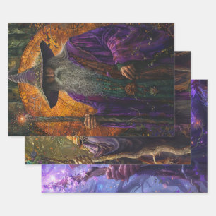 Ontkoppelingswizards Eldric Enchanter Inpakpapier Vel