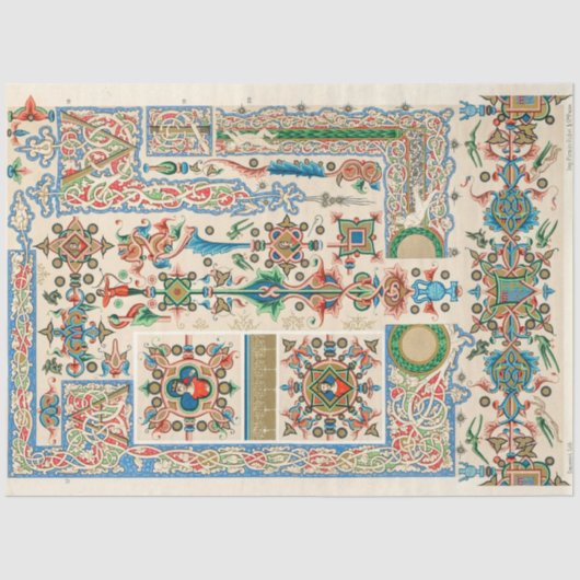  ontkoppelpapier voor folkstijl tissuepapier (Voorkant)