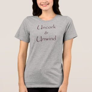 Ontkurk & Ontspan Tri-Blend Shirt