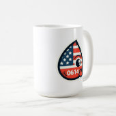 Ontlast door de afgelopen 4 jaar - 2024 koffiemok (Voorkant rechts)