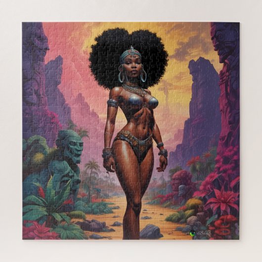 Ontlast door wat er is geweest - Ken Gage Art Legpuzzel (Verticaal)