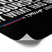 Ontlast door wat is geweest 2024 Grappig Amerika V Poster (Hoek)