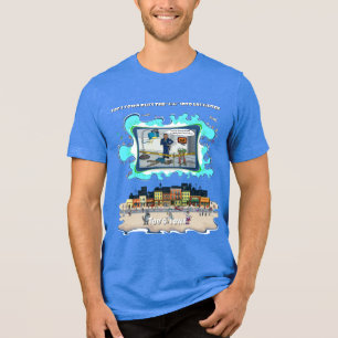 Ontlasting Verzachter Letterlijke Woordspeling H Tri-Blend Shirt