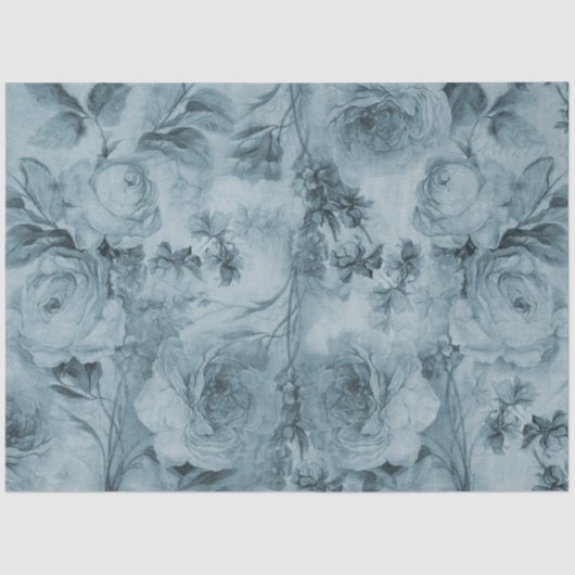 ontleding van het Manuscript van de Blauwe Rozen  Tissuepapier (Voorkant)