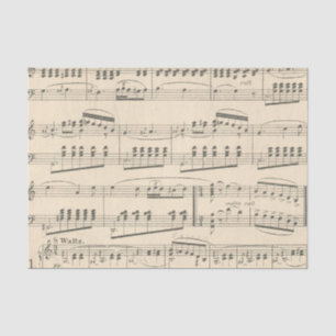  ontleding van papier voor muziekvel