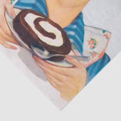 ontledingsretro  dameskoeken bakken tissuepapier (Detail)