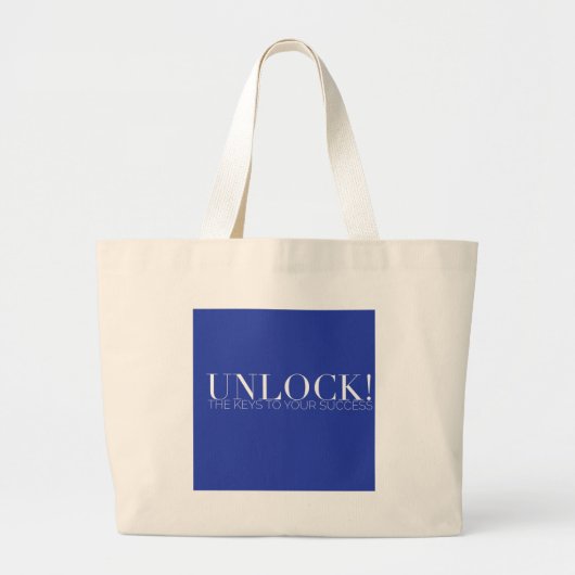 ONTLOKKEN! Je Keys Canvas tas (Voorkant)