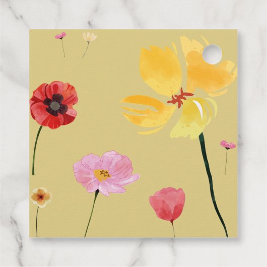 Ontluikend Bedankjes Labels (Achterkant)