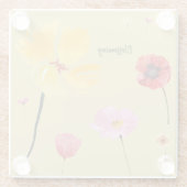 Ontluikend Glazen Onderzetter (Achterkant)