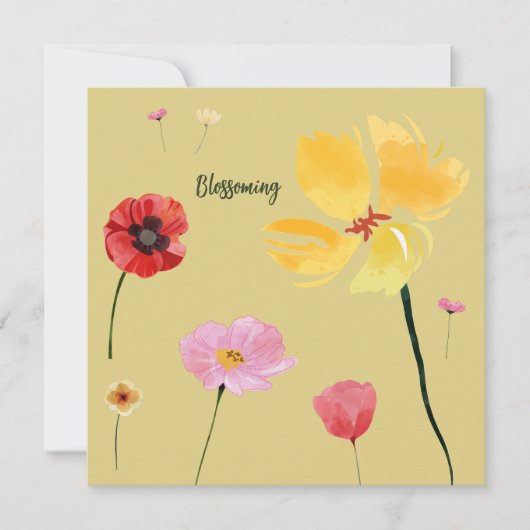 Ontluikend Kaart (Voorkant)