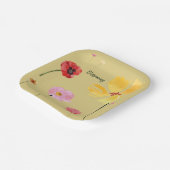 Ontluikend Papieren Bordje (Gebogen)