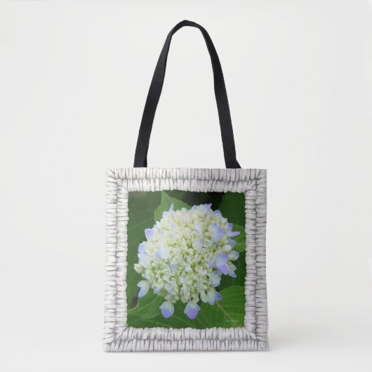 Ontluikende Bloem Tote Bag (Voorkant)