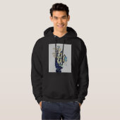 Ontluikende botten #1 - Hand - verticaal Hoodie (Voorkant volledig)