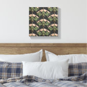 Ontluikende elegantie in harmonie canvas afdruk (Insitu (Slaapkamer))