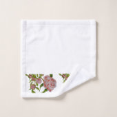 Ontluikende pioenen op een badkamerhanddoekset bad handdoek (Wasdoekje)