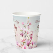 Ontluikende Romance - Bruidsfeest Papieren beker (Rechts)