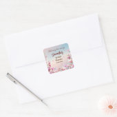 Ontluikende Romance - Trouwfeest Sticker (Envelop)