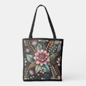 Ontluikende Schoonheid Tote Bag (Achterkant)